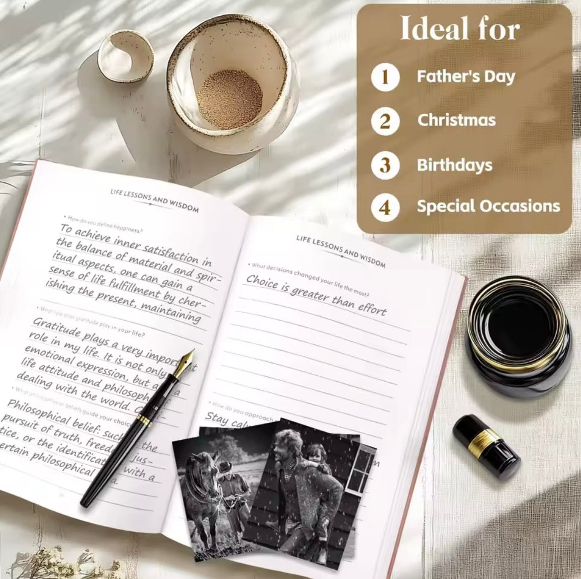 “Dad Tell Me Your Story” Book